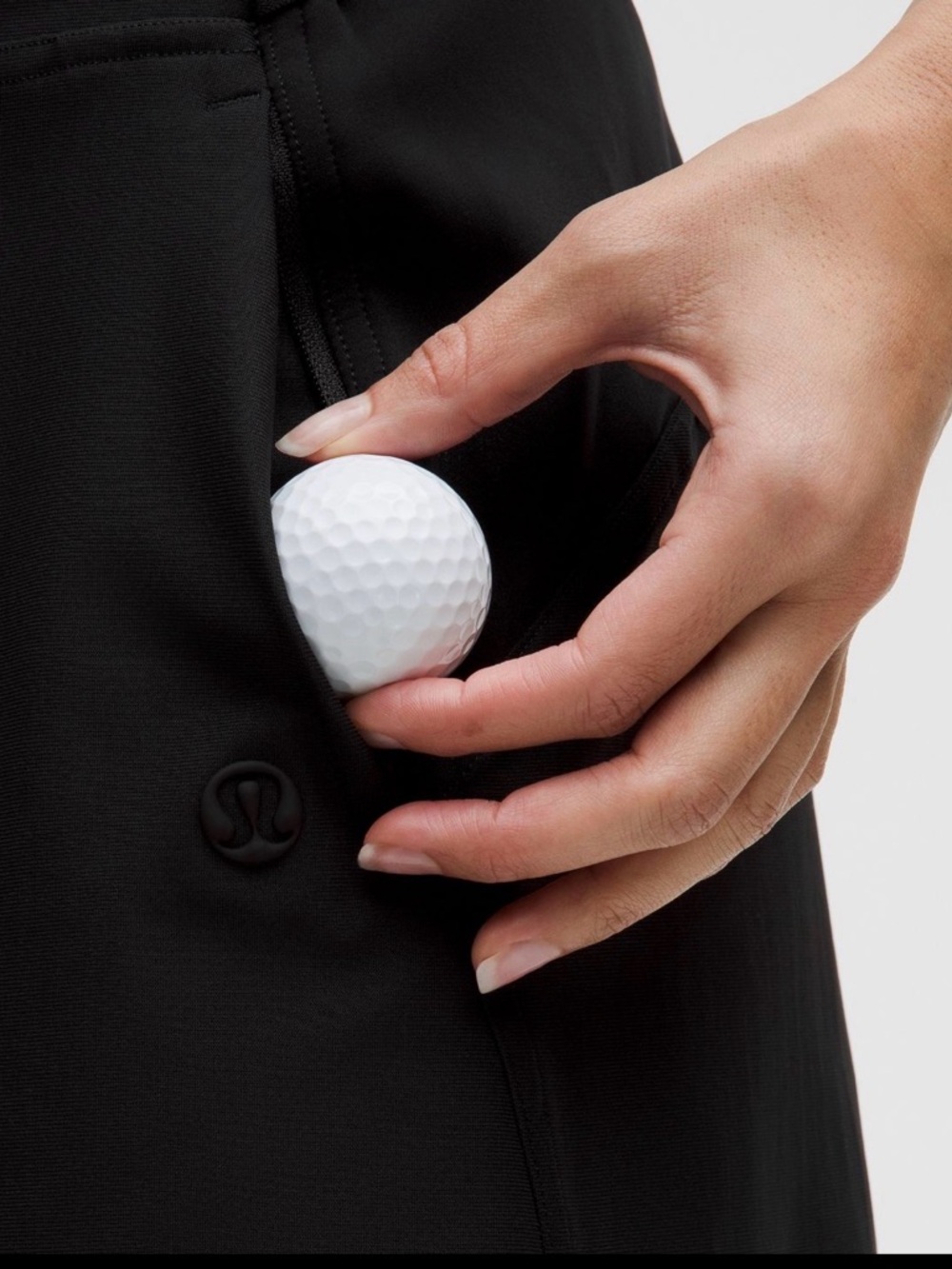 Lululemon Warpstreme Multi Pocket Women's Black Golf Performance Shorts - Picture 4 of 9